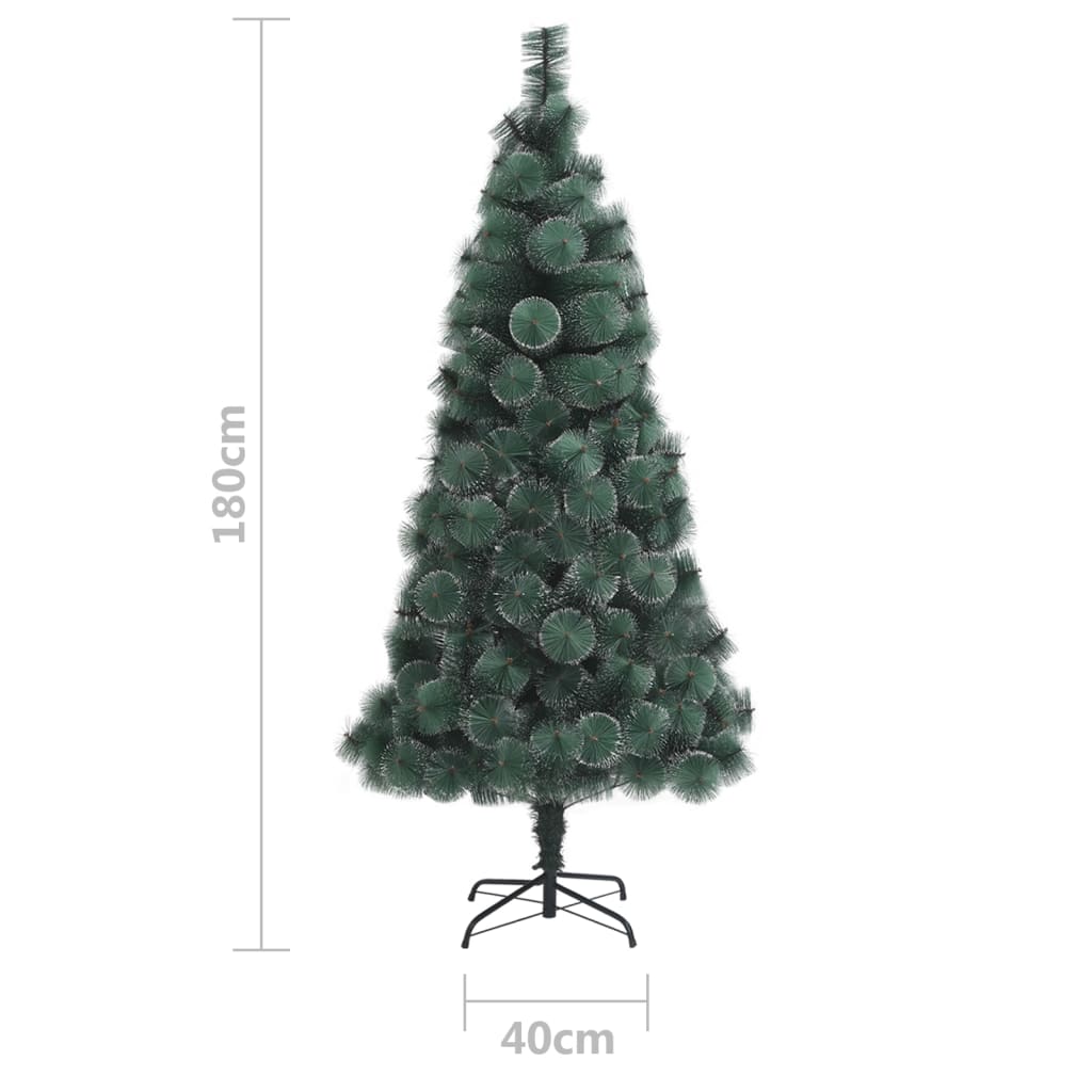 vidaXL Künstlicher Weihnachtsbaum mit Ständer Grün 180 cm PET