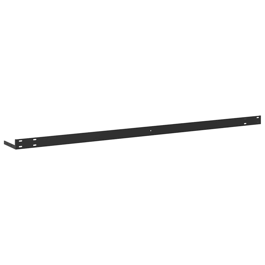 vidaXL Étagères murales flottantes 4 pcs aspect chêne et blanc 120x23,5x3,8 cm MDF