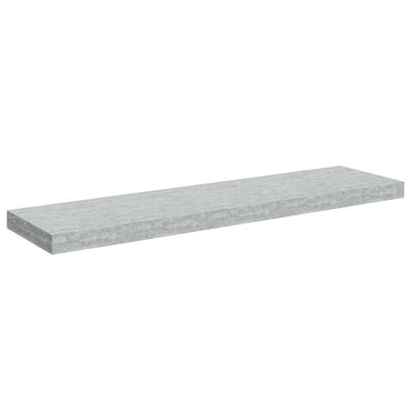 vidaXL Étagère flottante gris béton 90x23,5x3,8 cm MDF