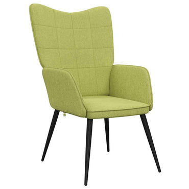 vidaXL Relaxsessel Grün Stoff
