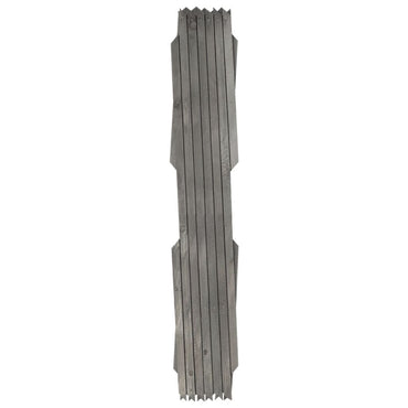 vidaXL Rankzäune 5 Stk. Grau Massivholz Tanne 180x60 cm