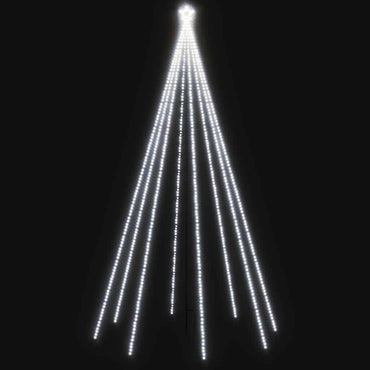 vidaXL Weihnachtsbaum-Lichterketten Indoor Outdoor 400 LEDs 2,5 m