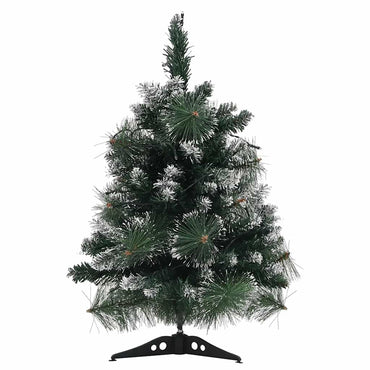 vidaXL Künstlicher Weihnachtsbaum mit Beleuchtung & Ständer Grün 60 cm