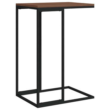 vidaXL Table d'appoint noir 40x30x59 cm Aggloméré