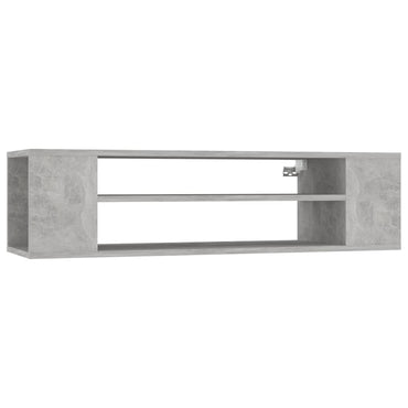 vidaXL TV-Hängeschrank Betongrau 100x30x26,5 cm Holzwerkstoff