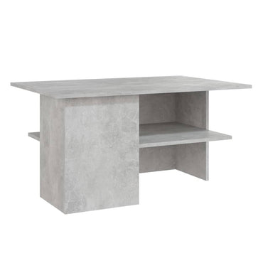 vidaXL Couchtisch Betongrau 90x60x46,5 cm Holzwerkstoff