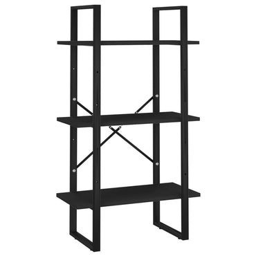 vidaXL Lagerregal Schwarz 60x30x105 cm Holzwerkstoff