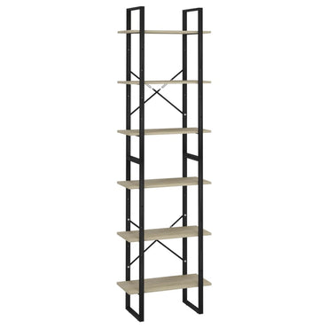 vidaXL Lagerregal Sonoma-Eiche 60x30x210 cm Holzwerkstoff
