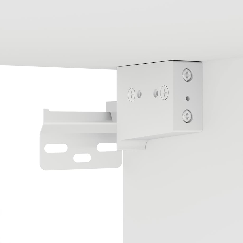 Ensemble de 5 meubles TV vidaXL blanc en bois d'ingénierie