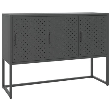 vidaXL Bahut Anthracite 105x35x75 cm Acier
