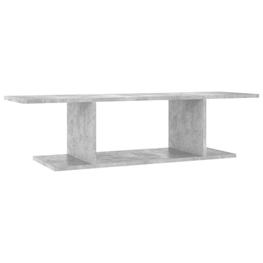 Meuble TV mural vidaXL gris béton 103x30x26,5 cm