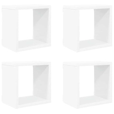 vidaXL Würfelregale 4 Stk. Weiß 22x15x22 cm