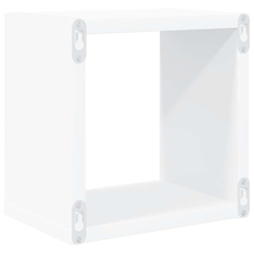 vidaXL Würfelregale 6 Stk. Weiß und Sonoma-Eiche 22x15x22 cm