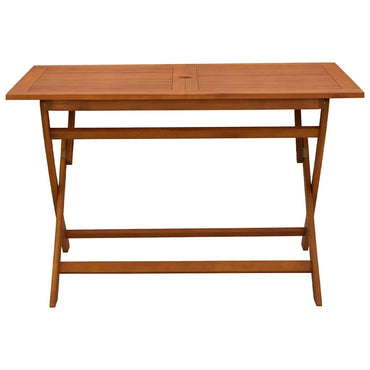 vidaXL Gartentisch Klappbar 120x70x75 cm Massivholz Eukalyptus
