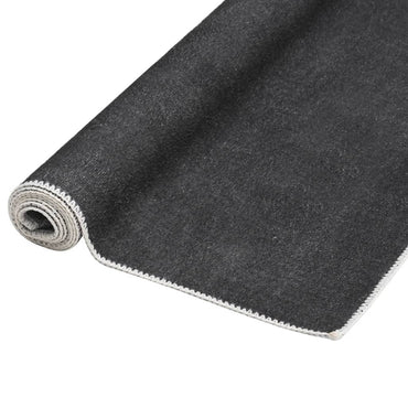 vidaXL Tapis de couloir lavable pliable anthracite 80x300 cm polyester