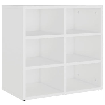 vidaXL Meuble à chaussures blanc 52,5x30x50 cm
