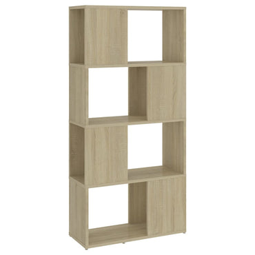 vidaXL Bibliothèque cloison de séparation chêne sonoma 60x24x124,5cm bois d'ingénierie