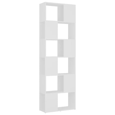 vidaXL Étagère séparateur de pièce blanc 60x24x186 cm