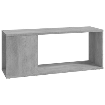 Meuble TV vidaXL gris béton 80x24x32 cm Aggloméré