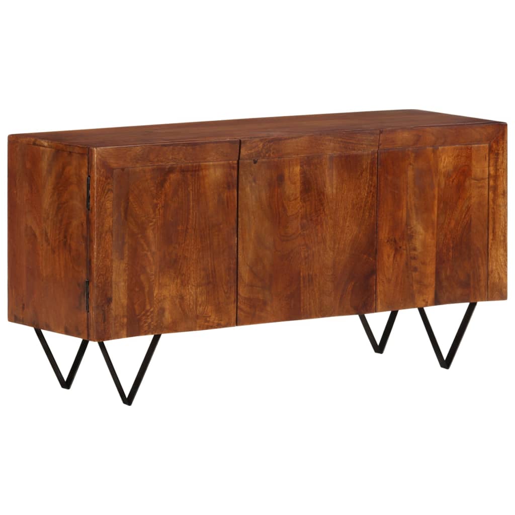 vidaXL Buffet 110x35x56 cm Bois de manguier massif