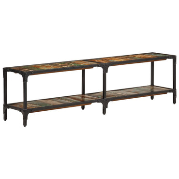 vidaXL Meuble TV 150x30x41 cm Bois de récupération massif