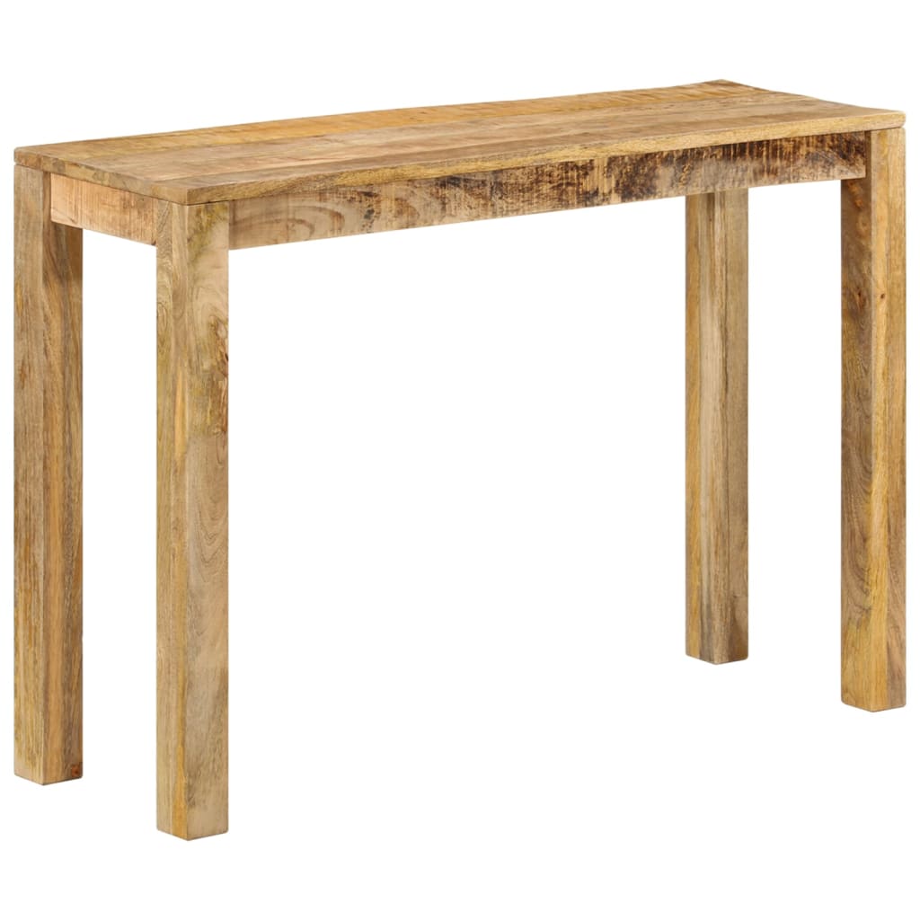 vidaXL Console 110x35x76 cm Bois de manguier brut