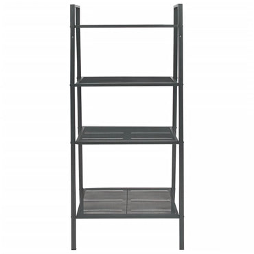 vidaXL Étagère échelle à 4 niveaux en métal anthracite