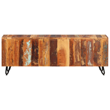 vidaXL Meuble TV 110x30x40 cm Bois de récupération Massif