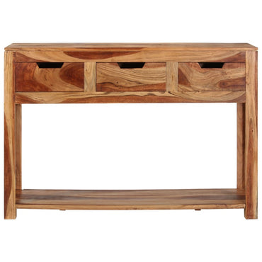 vidaXL Console 110x35x75 cm Bois d'acacia massif
