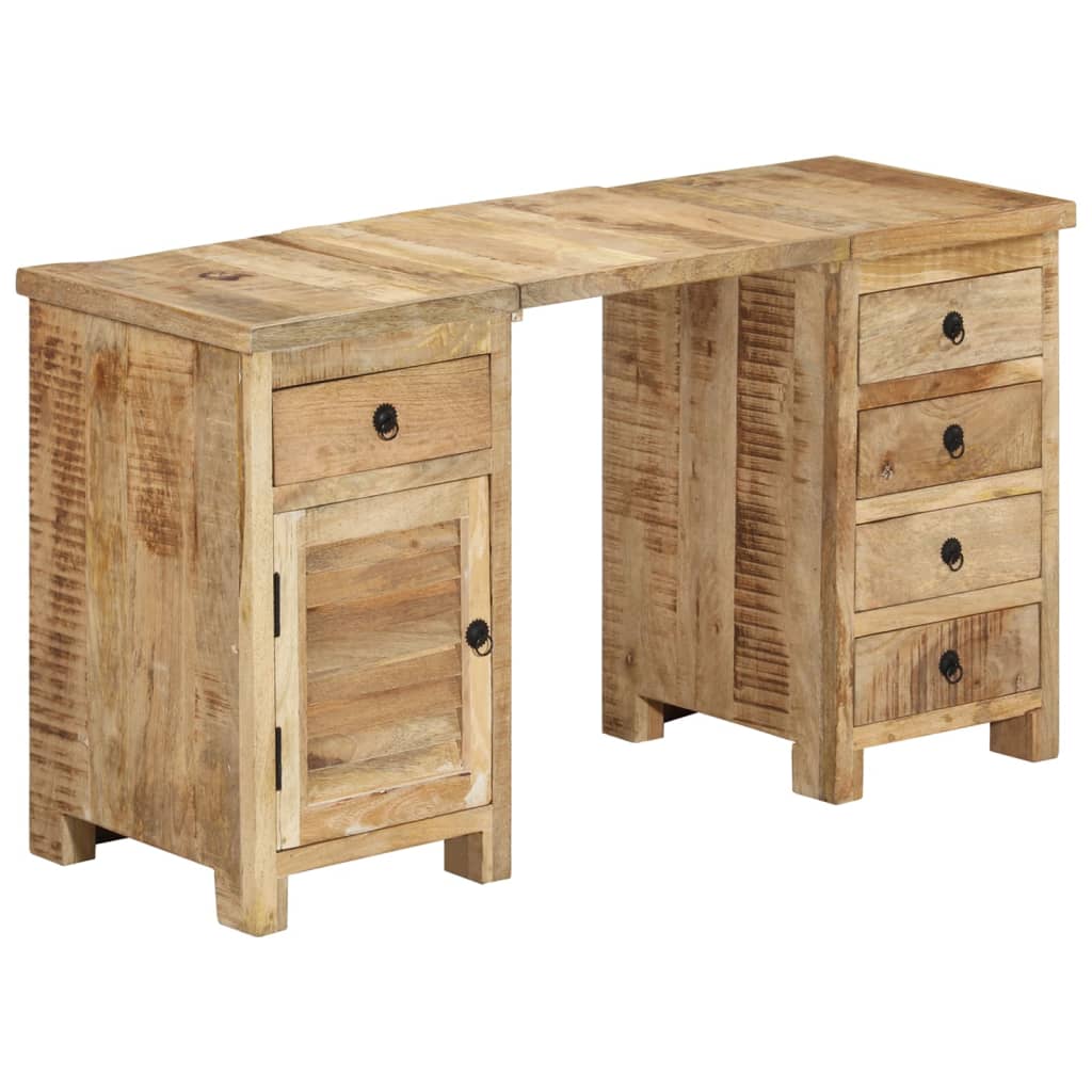 vidaXL Schreibtisch Massivholz Mango 140x50x77 cm