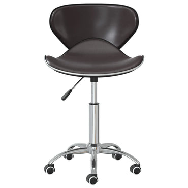 vidaXL Chaises de salle à manger 6 pcs pivotantes marron similicuir