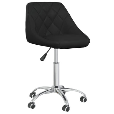vidaXL Chaises de salle à manger 6 pcs pivotantes Noir Similicuir