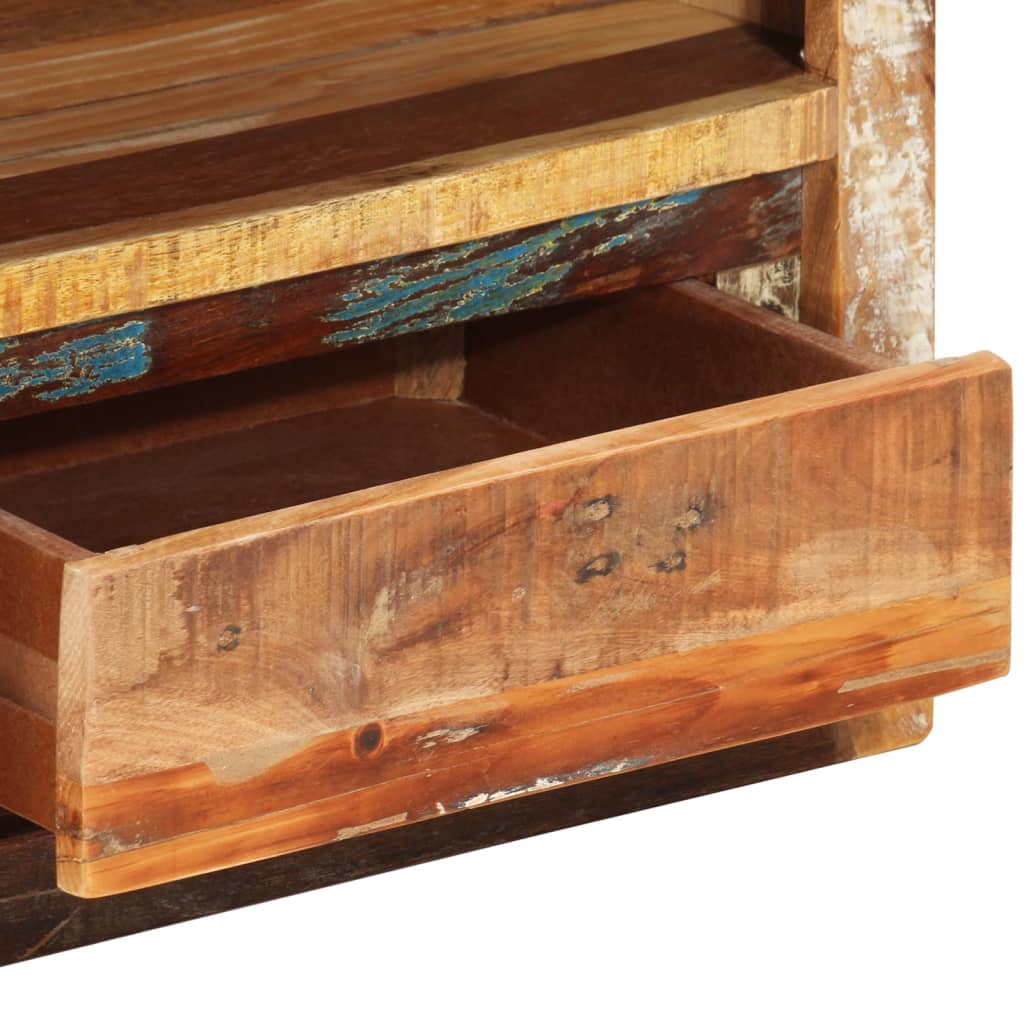 Meuble TV vidaXL 88x30x40 cm bois de récupération massif