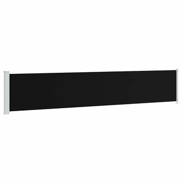 vidaXL Store latéral rétractable 117x600 cm Noir