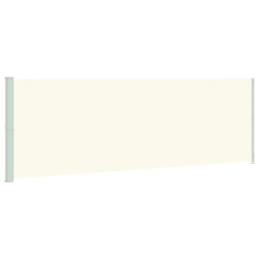 vidaXL Seitenmarkise Ausziehbar 200x600 cm Creme