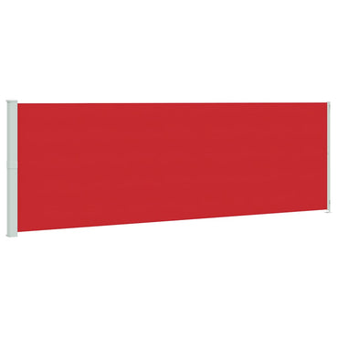 vidaXL Seitenmarkise Ausziehbar 200x600 cm Rot