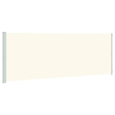 vidaXL Seitenmarkise Ausziehbar 220x600 cm Creme