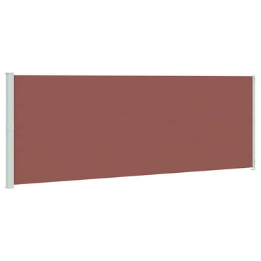 vidaXL Seitenmarkise Ausziehbar 220x600 cm Braun