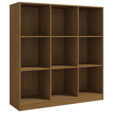 vidaXL Bücherregal/Raumteiler 104x33,5x110 cm Massivholz Kiefer