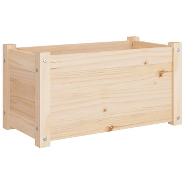 vidaXL Jardinière 60x31x31 cm Bois de pin massif