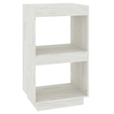 vidaXL Bibliothèque blanc 40x35x71 cm pin massif