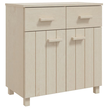 vidaXL Buffet HAMAR Bois de pin massif marron miel 79x40x80 cm