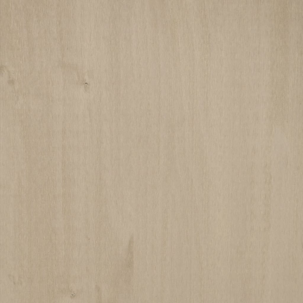vidaXL Buffet HAMAR marron miel 113x40x80 cm Bois de pin massif