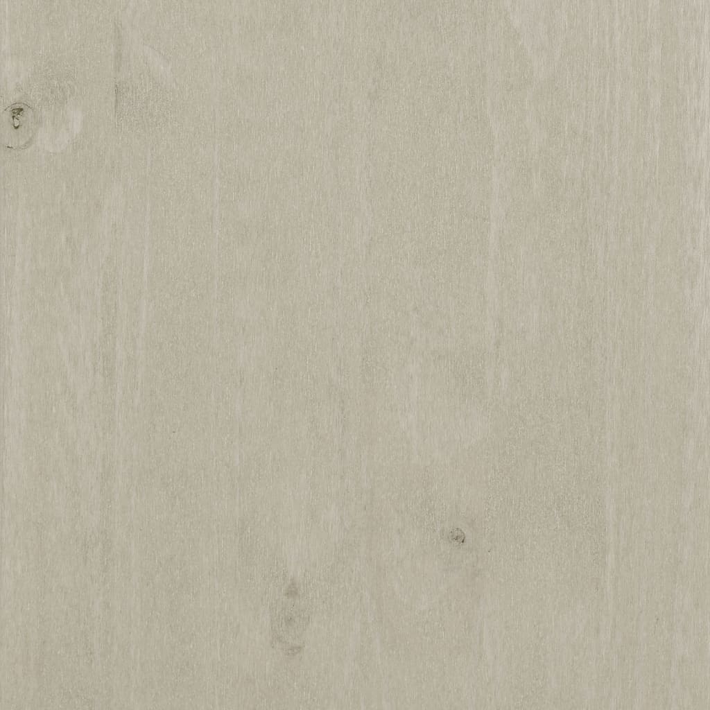 vidaXL Schreibtisch HAMAR Weiß 110x40x75 cm Massivholz Kiefer