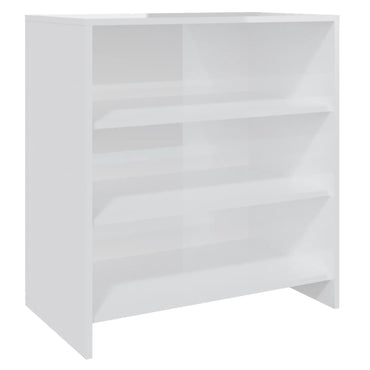 vidaXL Sideboard Hochglanz-Weiß 70x40,5x75 cm Holzwerkstoff