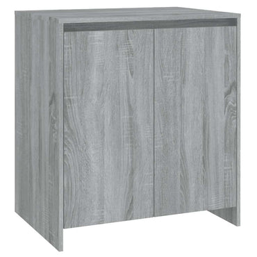 vidaXL Buffet gris et sonoma 70x41x75 cm en bois d'ingénierie