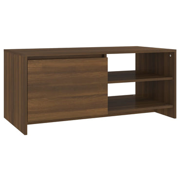 vidaXL Couchtisch Braun Eichen-Optik 102x50x45 cm Holzwerkstoff