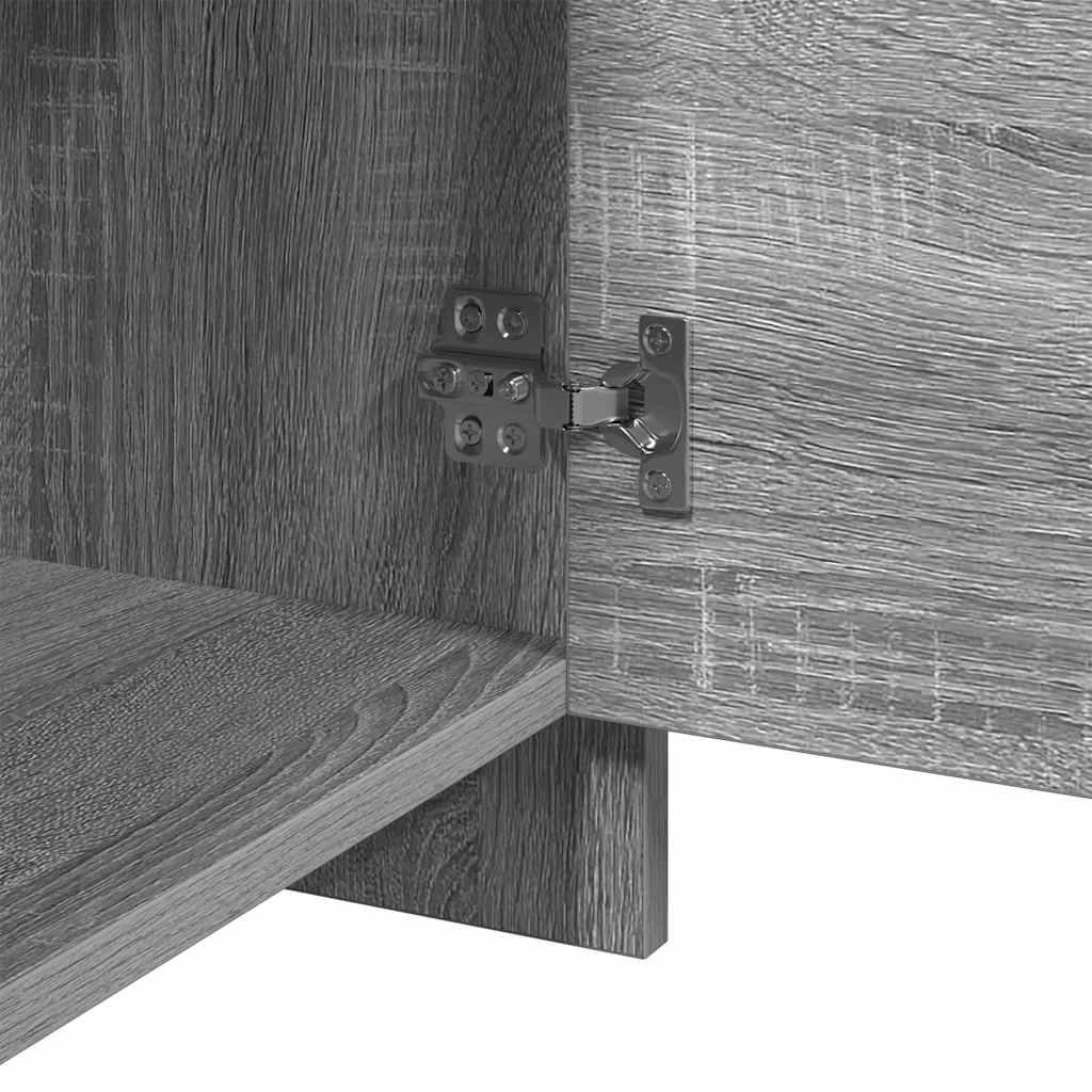 Nachttisch Grau Sonoma 45x34x44,5 cm Holzwerkstoff