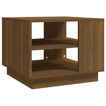 vidaXL Couchtisch Braun Eichen-Optik 55x55x43 cm Holzwerkstoff