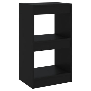 vidaXL Bücherregal/Raumteiler Schwarz 40x30x72 cm